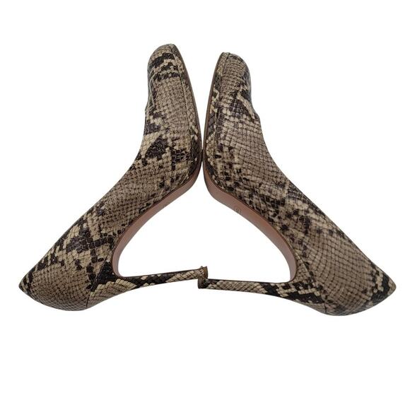 Coach Snakeskin Round Toe Pumps - Picture 8 of 12